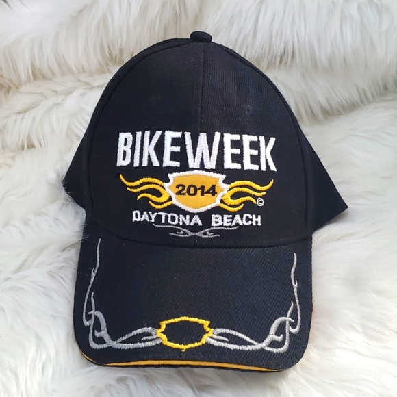 Bike Week Hat Biketoberfest 2014 Daytona Beach Florida hat basketball cap - Picture 1 of 4